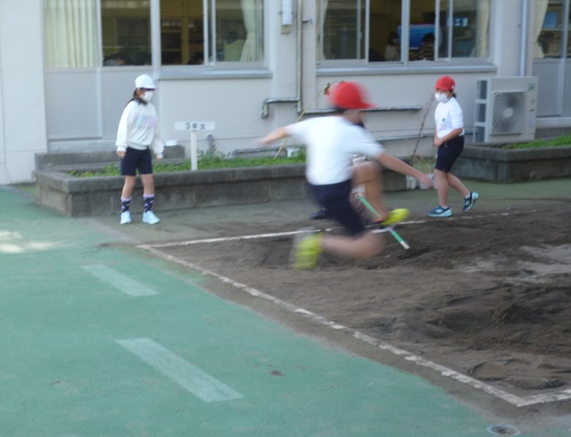 走り幅跳び