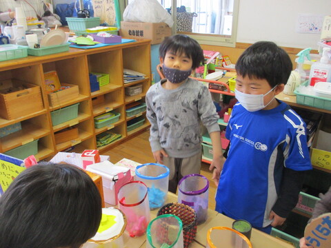 ぱんだ組のお店屋さんの様子