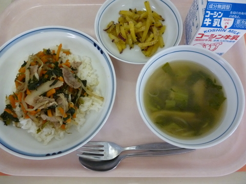 6月1日給食