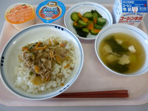 7月20日給食