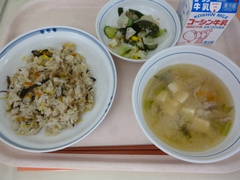 9月8日給食