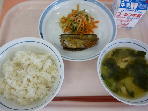 10月5日給食