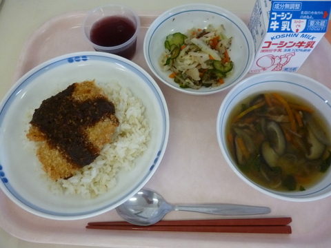 10月10日給食