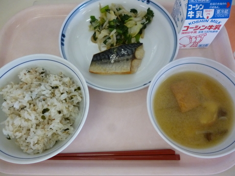 10月13日給食