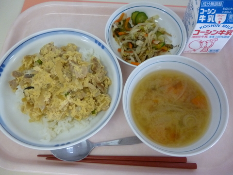 10月18日給食