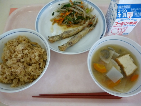 10月19日給食