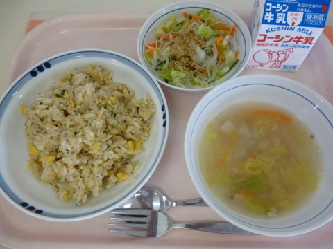 10月24日給食