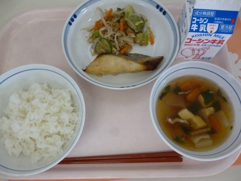 11月6日給食