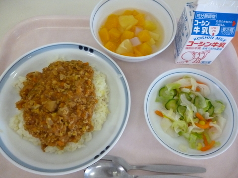 11月14日給食