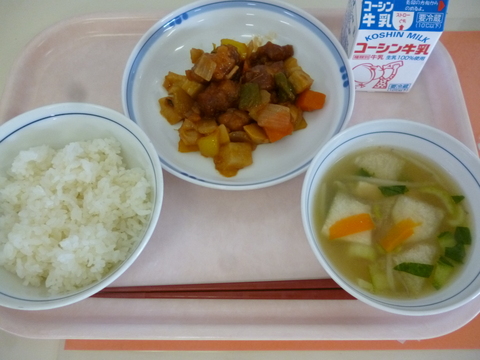 11月27日給食