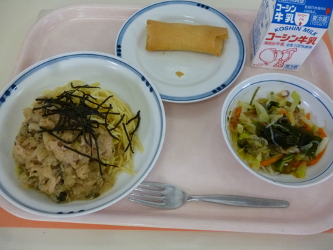 12月12日給食