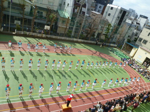 マーチング発表会・引き継ぎ式