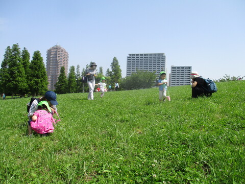 汐入公園で探検