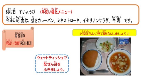 令和5年6月7日給食