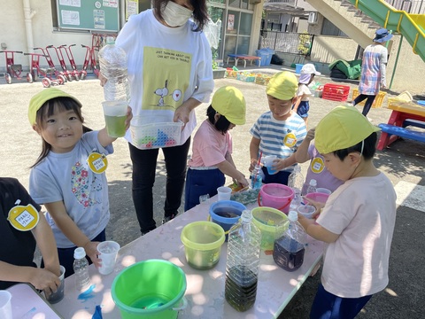 色水遊び4