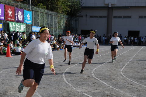 女子短距離走