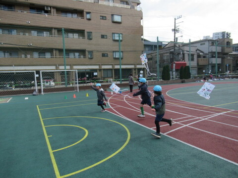 年長たこあげ