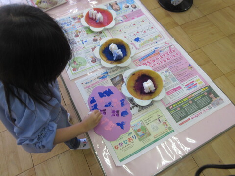 あじさい制作
