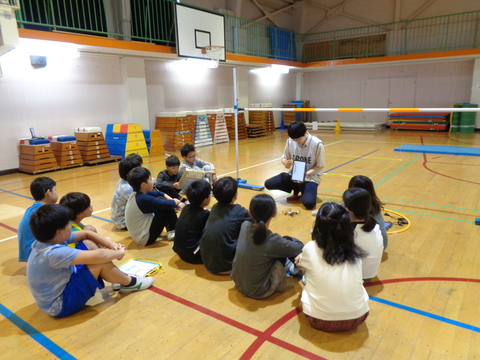 説明を聞いてから、さあやってみよう！