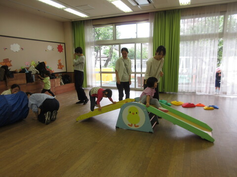 アスレチック遊び