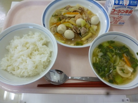 6月25日給食