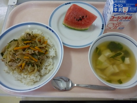 7月15日給食