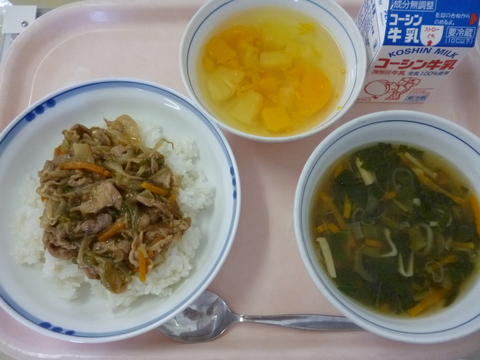 9月2日給食