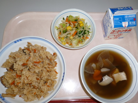 10月9日給食