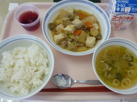 10月10日給食