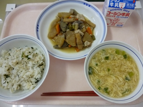 10月16日給食
