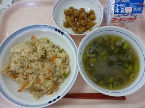 11月7日給食