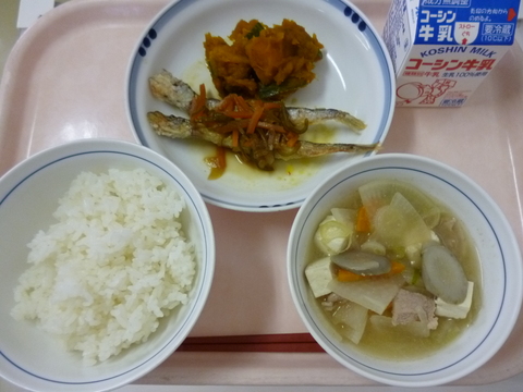 11月25日給食