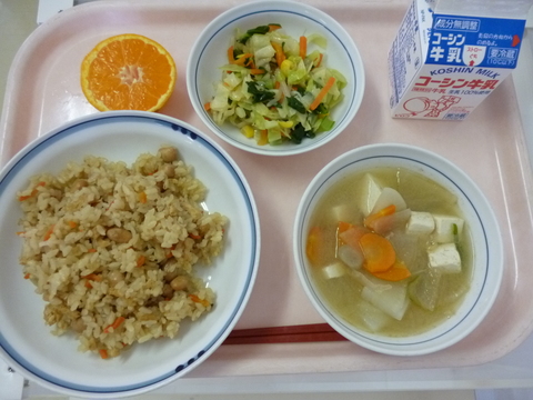 12月1日給食