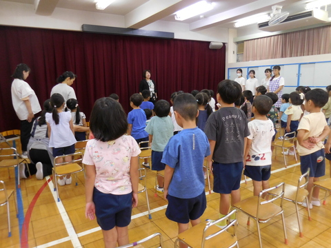 2学期始業式