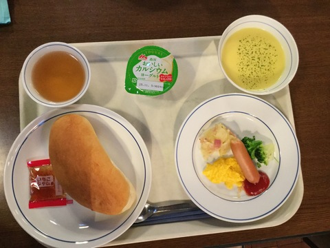 朝食3日目　閉園式