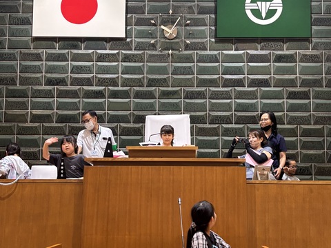 三年生　区内めぐり