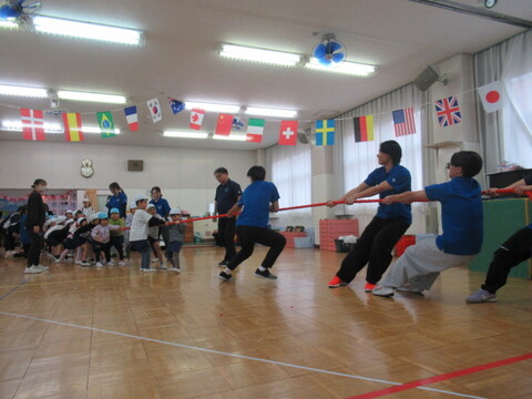 ぶどう　つなひき