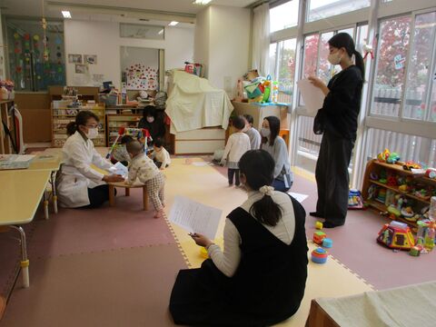 お話を聞いている所です。