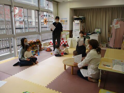 お話を聞いている所です。