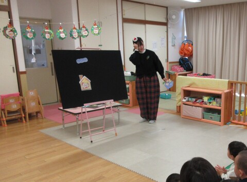 パネルシアターの様子