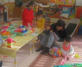 作品を作っているところです。