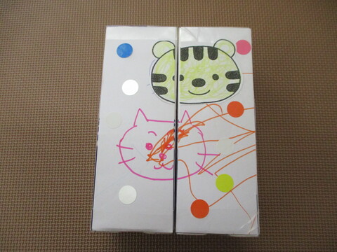 出来上がった作品です。