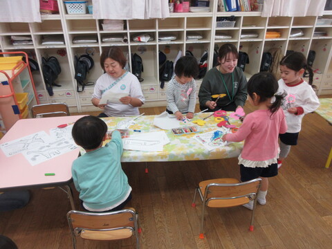 ちょうちょうをつくる