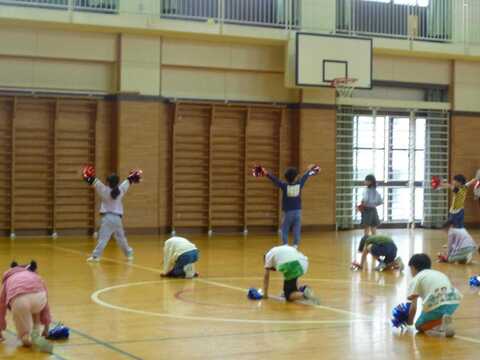 運動会前日は雨