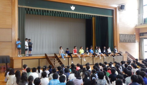 プール開き集会