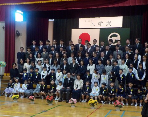 入学式写真