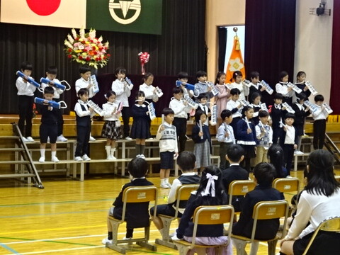 入学式写真