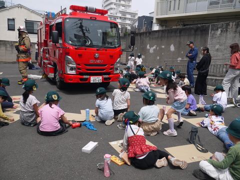 消防写生会写真