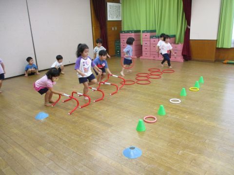 年少組　ニコトレの様子